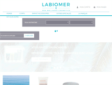 Tablet Screenshot of labiomer.com